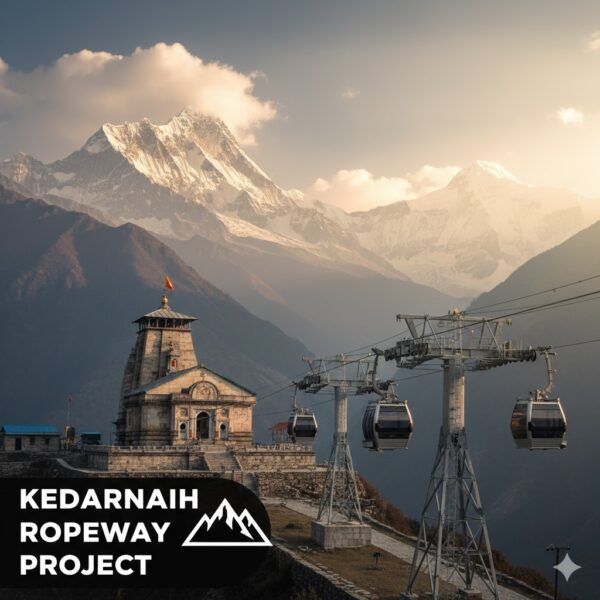 Kedarnath dham ropeway build adani group sonprayag Kedarnath project cut travel time 9 hours trek take 36 minutes